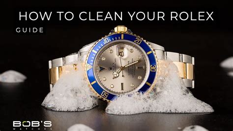 reinigungsmittel rolex|how to clean rolex crystals.